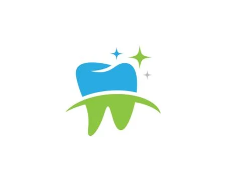 Dental logo Template vector Stock Illustration