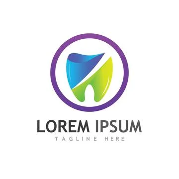 Dental logo Template vector illustration Stock Illustration