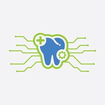 Dental logo Template vector illustration Stockillustratie