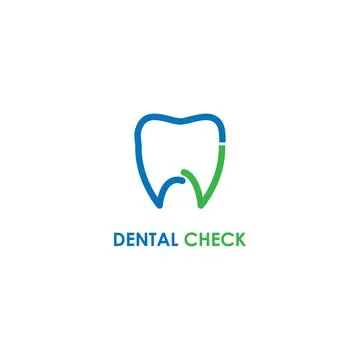 Dental logo vector 스톡 일러스트