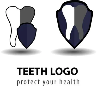 Dental logos templates Stock Illustration