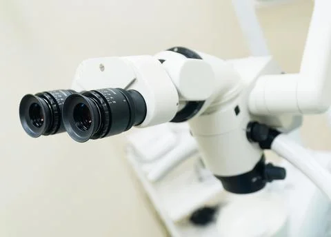 Dental microscope Stock Photos