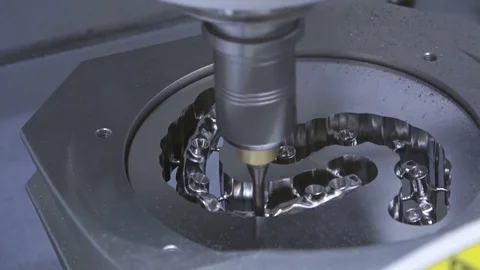 Dental milling machine Stock Footage 77575569
