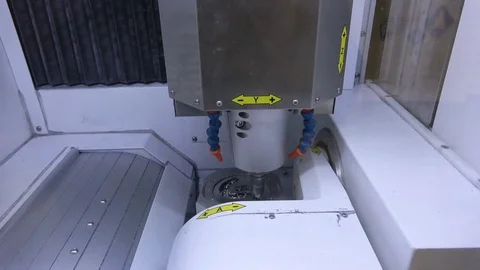 Dental milling machine Stock Footage 81011329