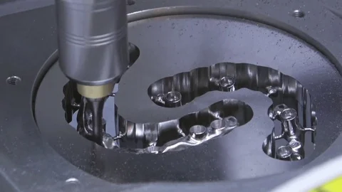 Dental milling machine Stock Footage 81802204