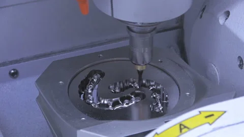 Dental milling machine Stock Footage 88616220
