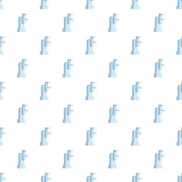 Dental milling machine repeating seamless pattern background イラスト素材