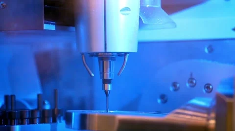 Dental Milling Machines close up process Stock Footage 49465221