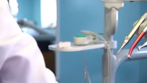 Dental office. Dental instruments Video stock 73519166