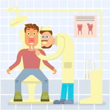 Dental office Stock Illustration