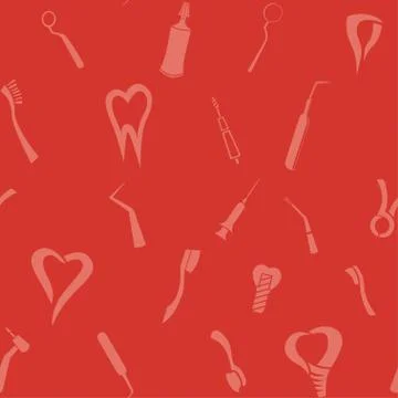 Dental pattern Stock Illustration