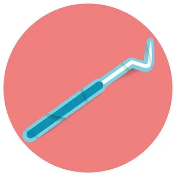 Dental Probe Stock Illustration