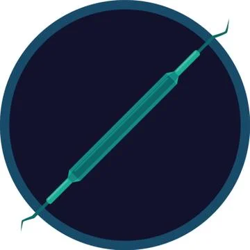 Dental Probe Stock Illustration