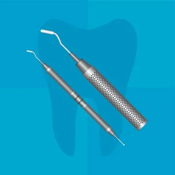 Dental Probes Stock Illustration