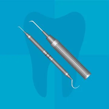Dental Probes Stock Illustration