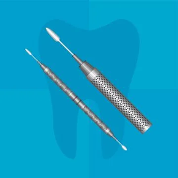 Dental Probes Stock Illustration
