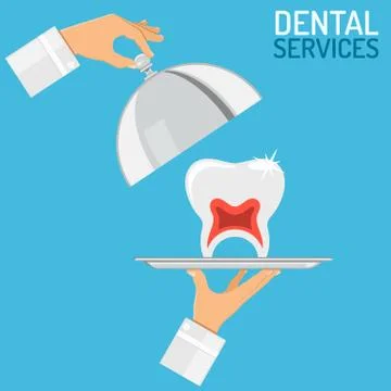 Dental Services concept Stock Illustration