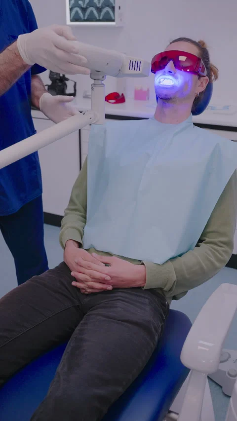 Dental Smile Design Treatment in Progress at a Clinic Stock Footage 268317389