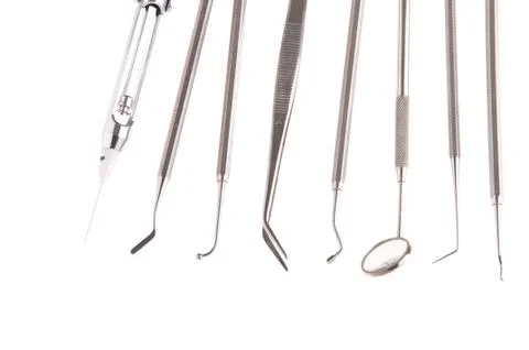 Dental surgery instruments Stock Photos