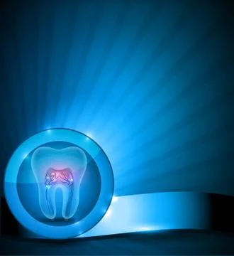 Dental template Illustrazione stock