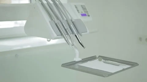 Dental tools. Dental instruments. Stock Footage 57745995
