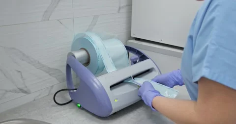 Dental tools pack in the laboratory Stock Footage 196866013