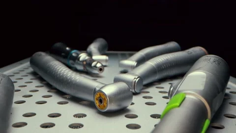 Dental tools sterilization Stock Footage 196476308