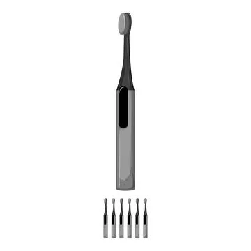 Dental tooth brush cartoon vector graphic Stock Illustration
