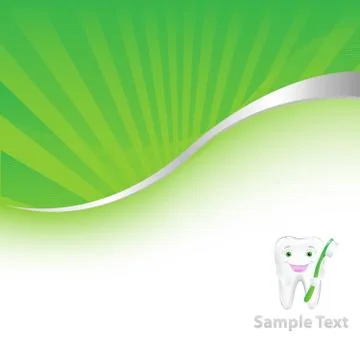 Dental vector background Stock Illustration