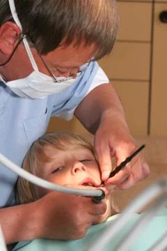Dental visit Stock-Fotos