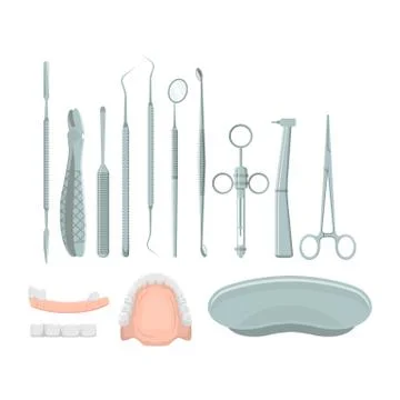 Dentestry theme illustration Stock Illustration