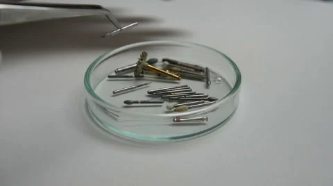 Dentist Equipment on Table Stock Footage 49692150