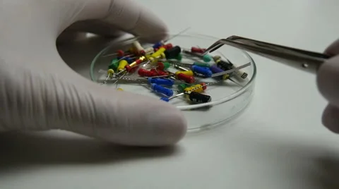 Dentist Equipment on Table Stock Footage 49692832