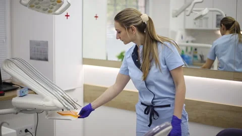 Dentist Stock Footage 130599433