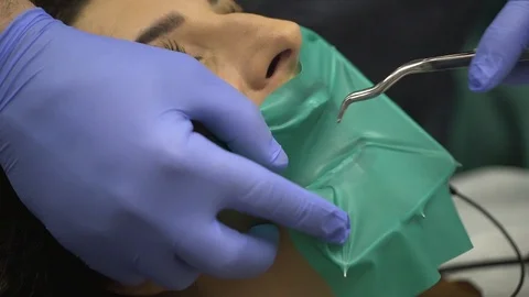 Dentist happy ending Stock Footage 113191558