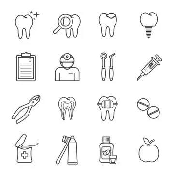 Dentist icon Stock Illustration