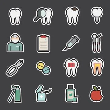 Dentist icon Stock Illustration