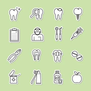 Dentist icon Stock Illustration
