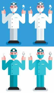 Dentist Stock Illustration
