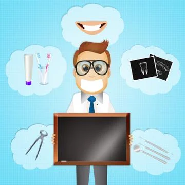 Dentist Illustrazione stock