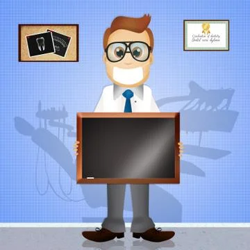 Dentist Illustrazione stock