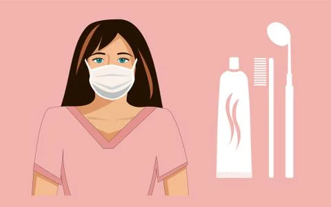 Dentist Stock Illustration