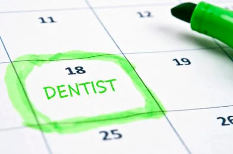 Dentist mark 写真素材