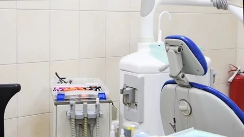 Dentist office background Stock Footage 135651323