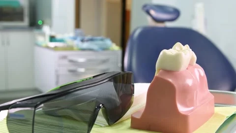 Dentist office background Stock Footage 135655822