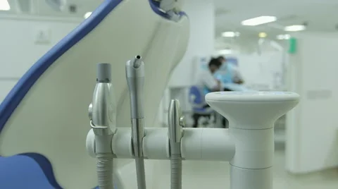 Dentist Patient - track from tools Stock Footage 47668326
