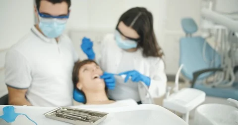 Dentist Picking Tools Stockbeeldmateriaal 119325289