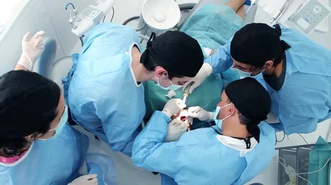 Dentist practice - 2 amazing shots Stock Footage 41458066