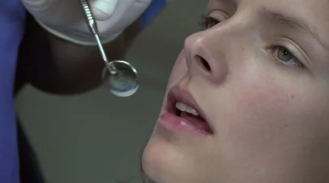 Dentist practice local anesthesia Stock Footage 52994653
