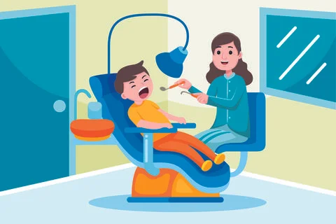 Dentist Profession Stock Illustration